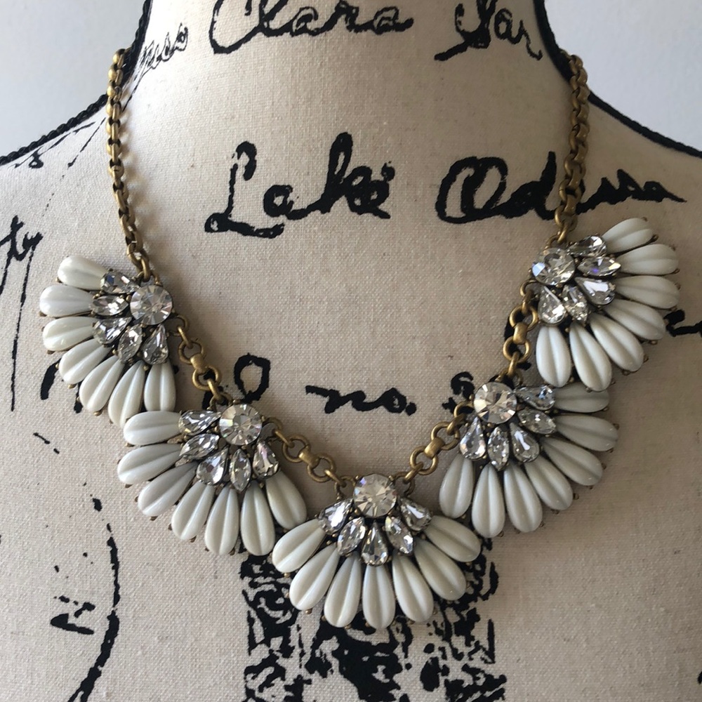 J. Crew Fan necklace